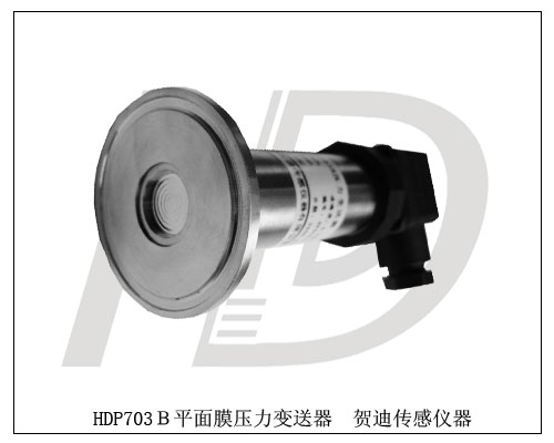 HDP703B衛(wèi)生型無腔壓力變送器，衛(wèi)生型無孔測試平面膜壓力變送器