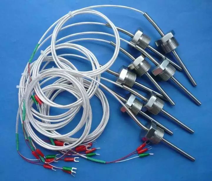 深圳PT100溫度傳感器，J,K,E型熱電偶，定制PT100溫度探頭，